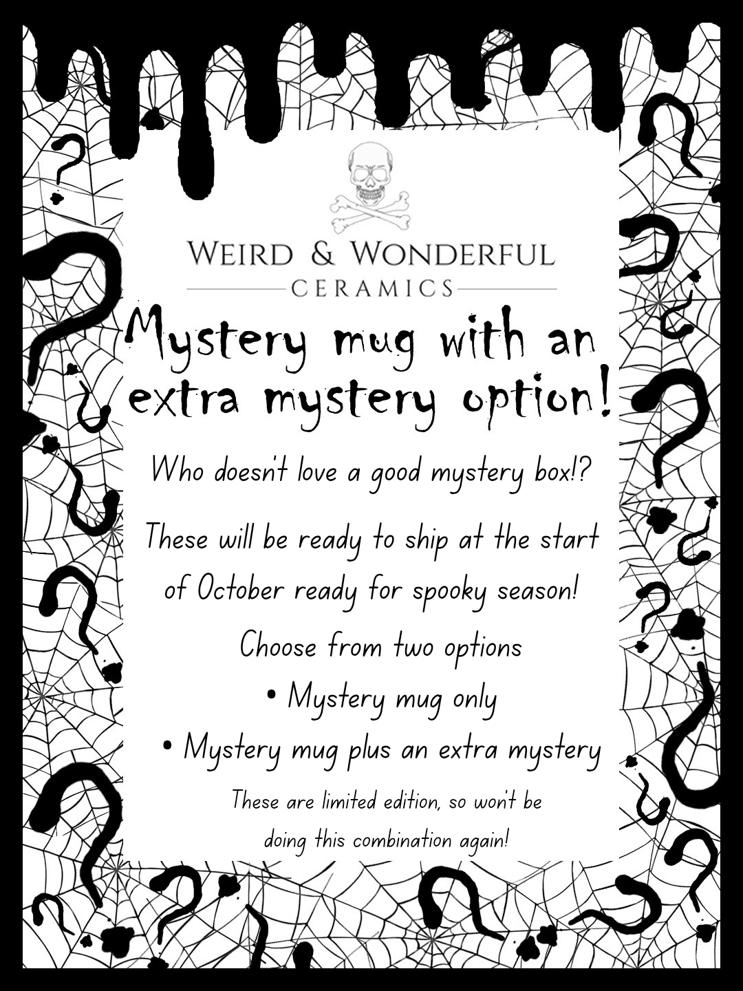 Mystery mug with an extra mystery option!