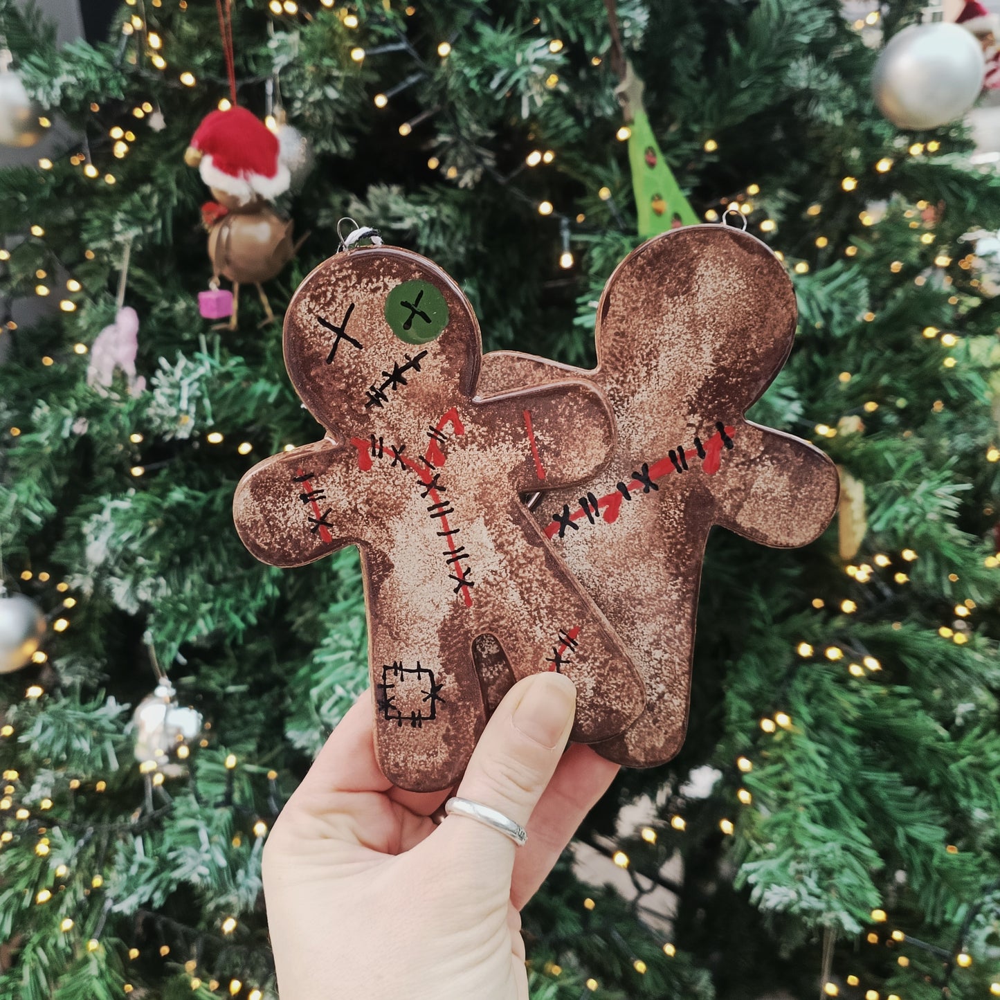 Voodoo Gingerbread Doll