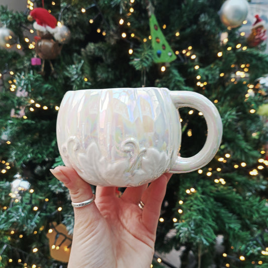 Pearlescent Pumpkin Mug