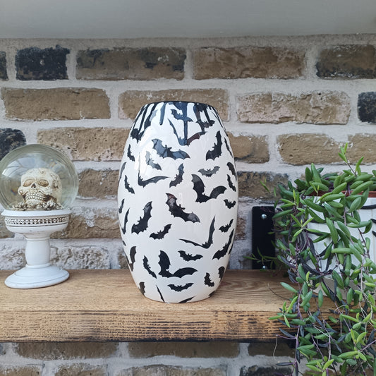 Bat Drip Tall Vase