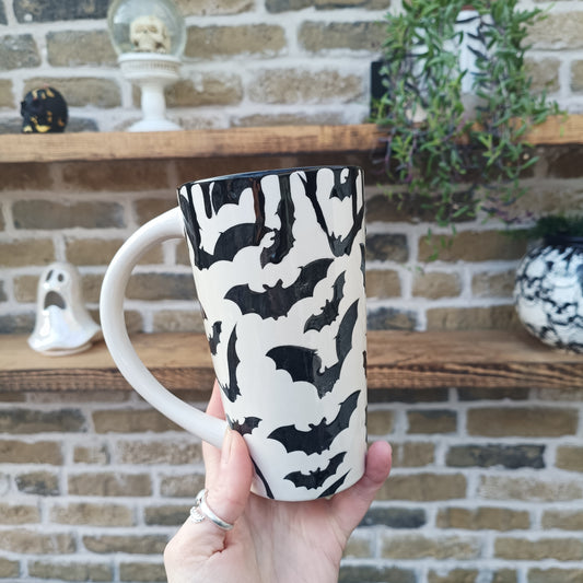Bat Drip Latte Mug