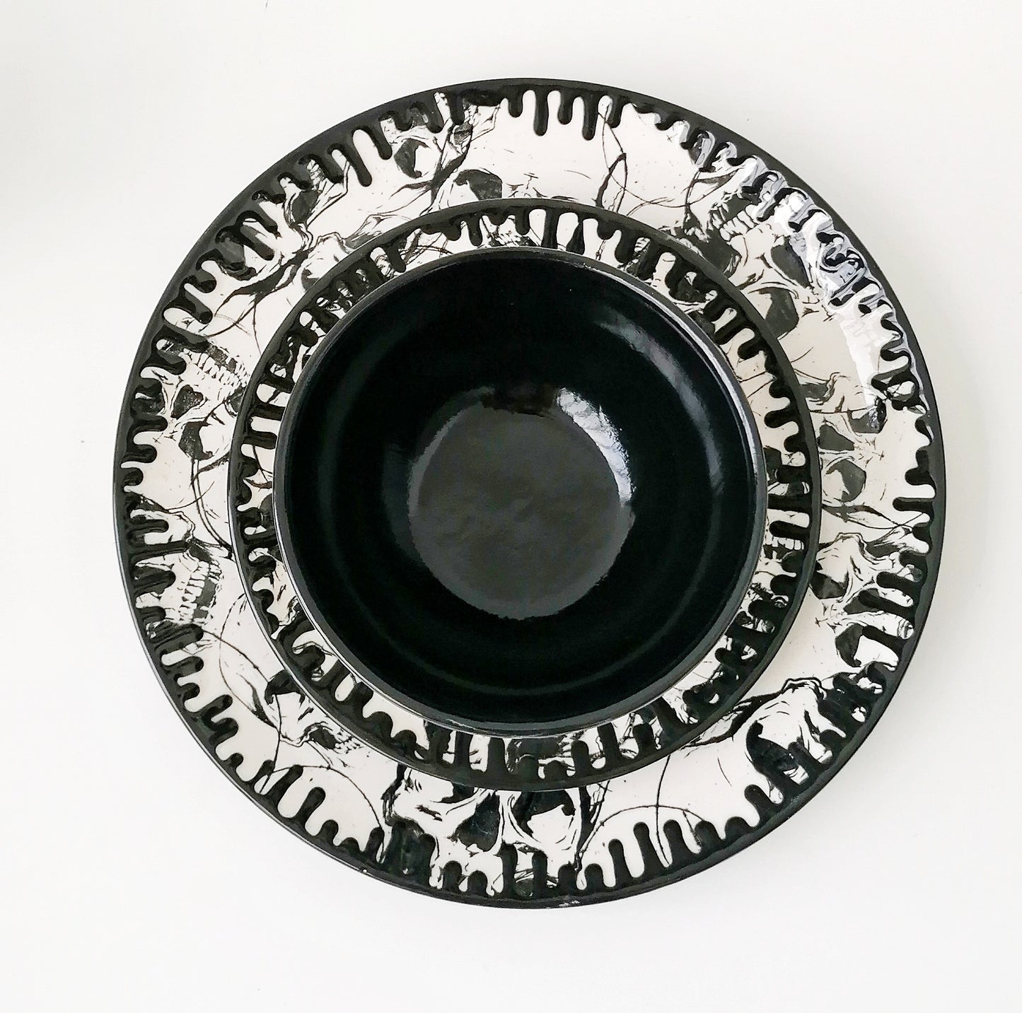 Skull Dinner Set