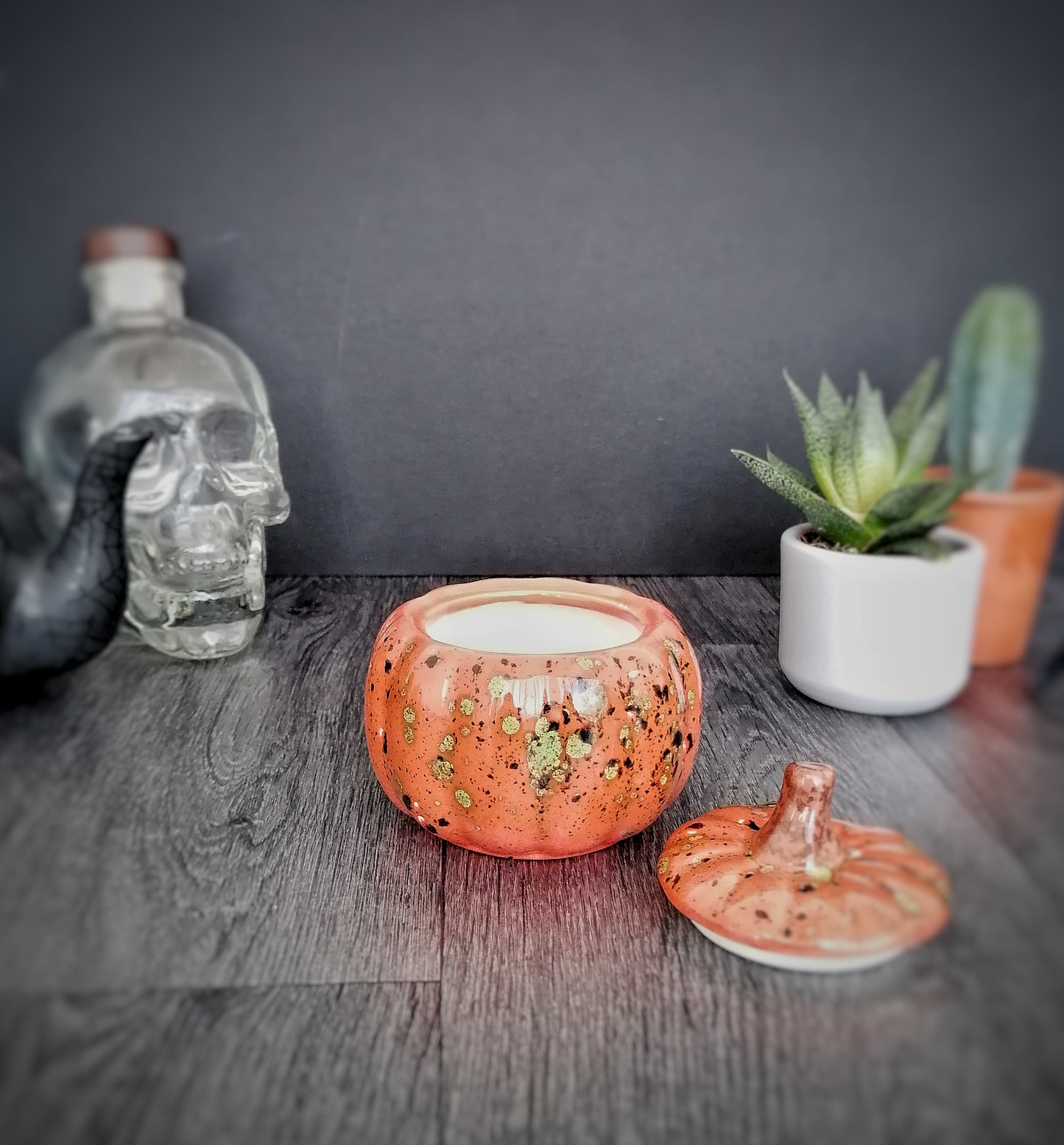 The Mouldy Pumpkin Sugar Pot