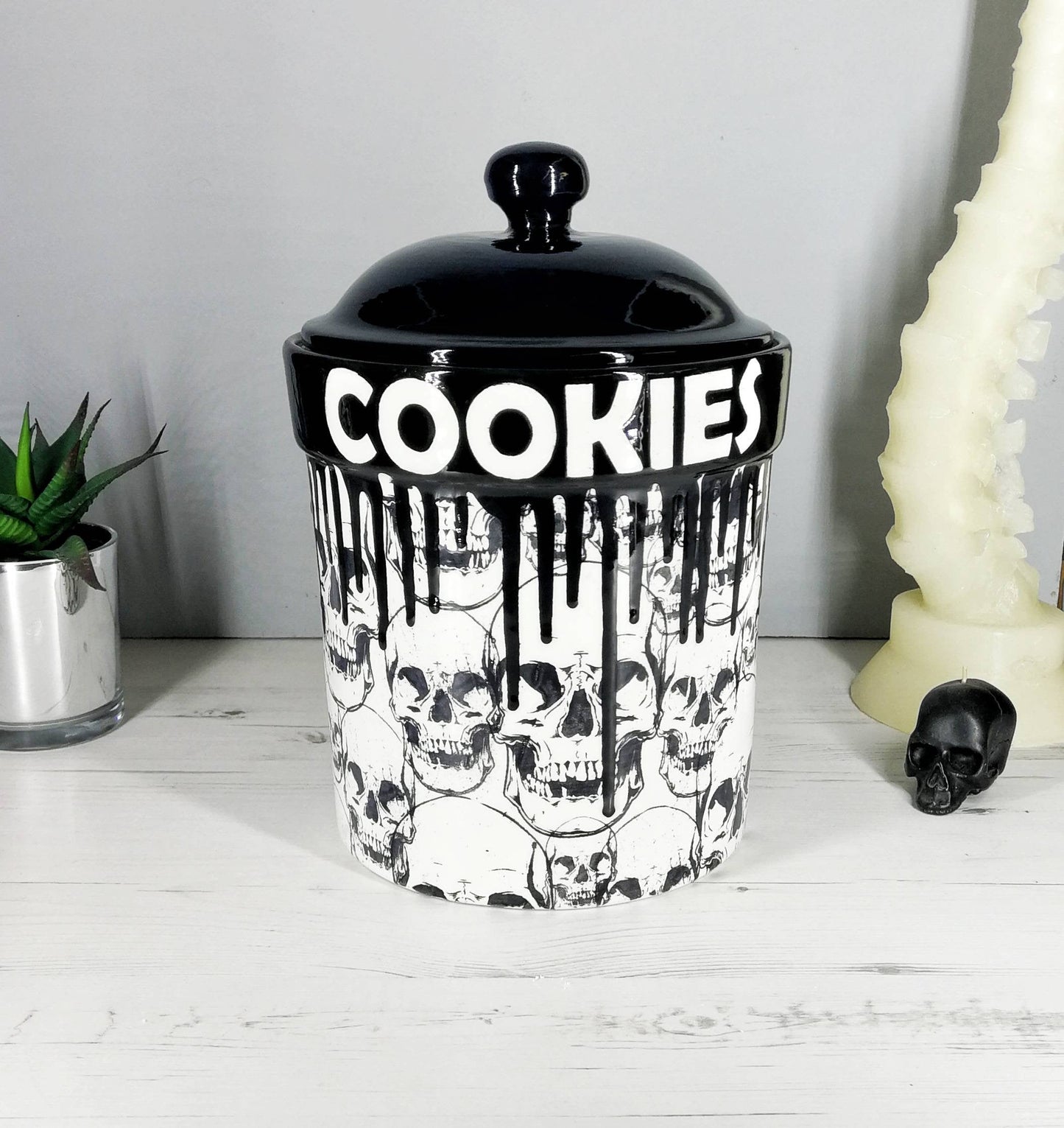 Large Cookie Jar Barrel