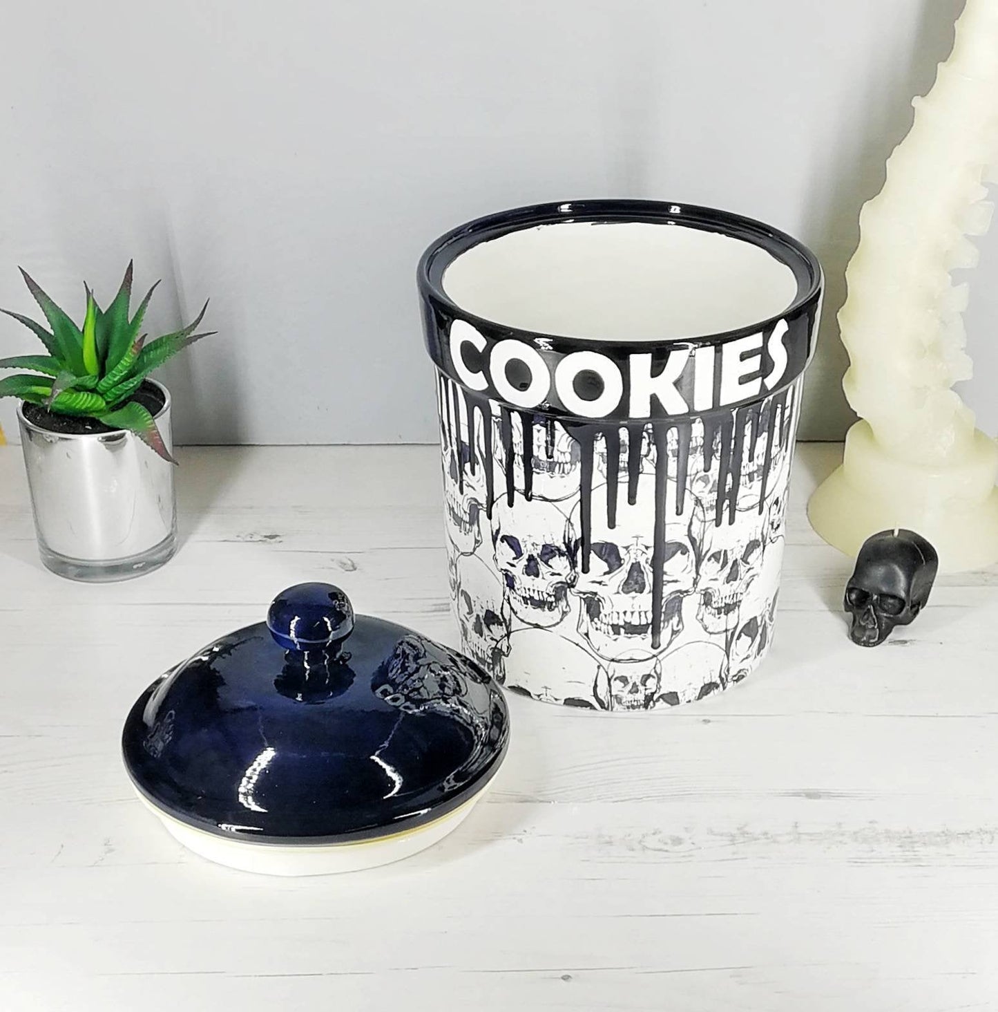 Large Cookie Jar Barrel
